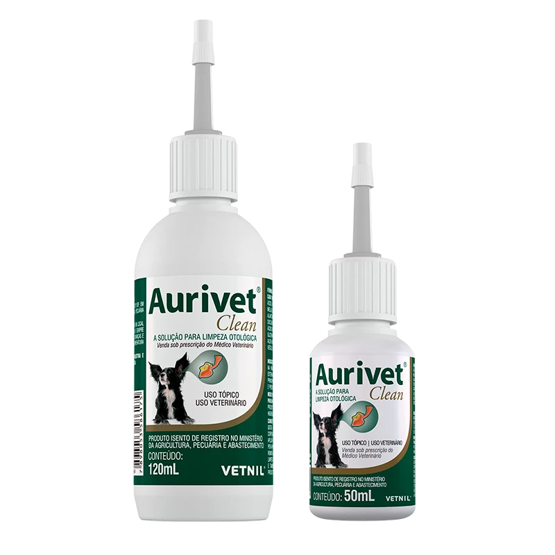 Imagem do aurivet solução otológica