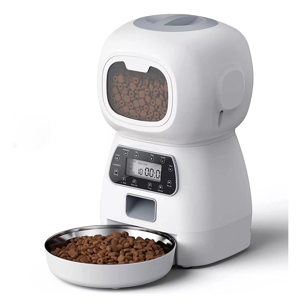 Foto de alimentador automatico para cachorro petsmart 3,5L